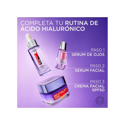 Revitalift Filler ácido hialurónico crema día Spf50 50 ml
