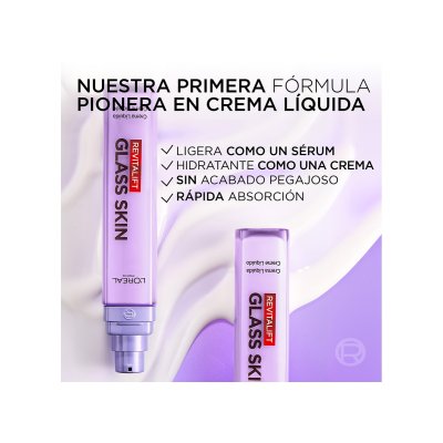 Revitalift Glass Skin crema líquida 50 ml