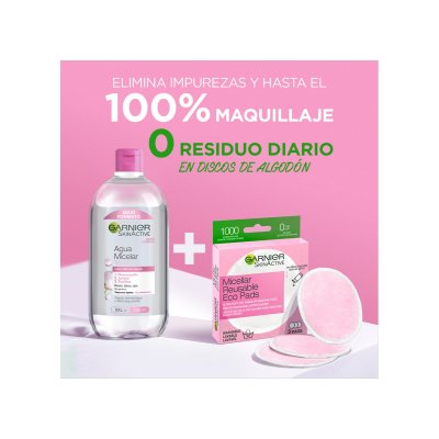Skinactive discos desmaquillantes suaves lavables 3 u
