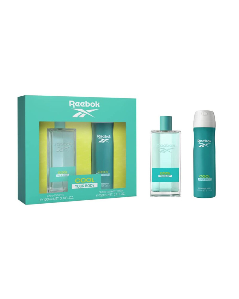 Set de Perfume Mujer Reebok COOL YOUR BODY WOMAN 2 Piezas