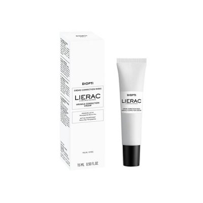 Diopti crema contorno de ojos corrección de arrugas 15 ml