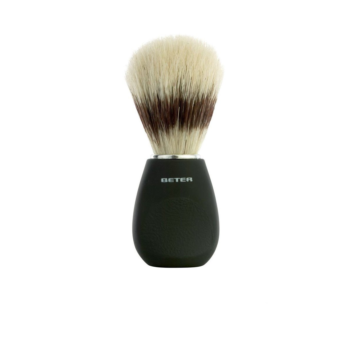 Brocha de Afeitar mango negro 1 u