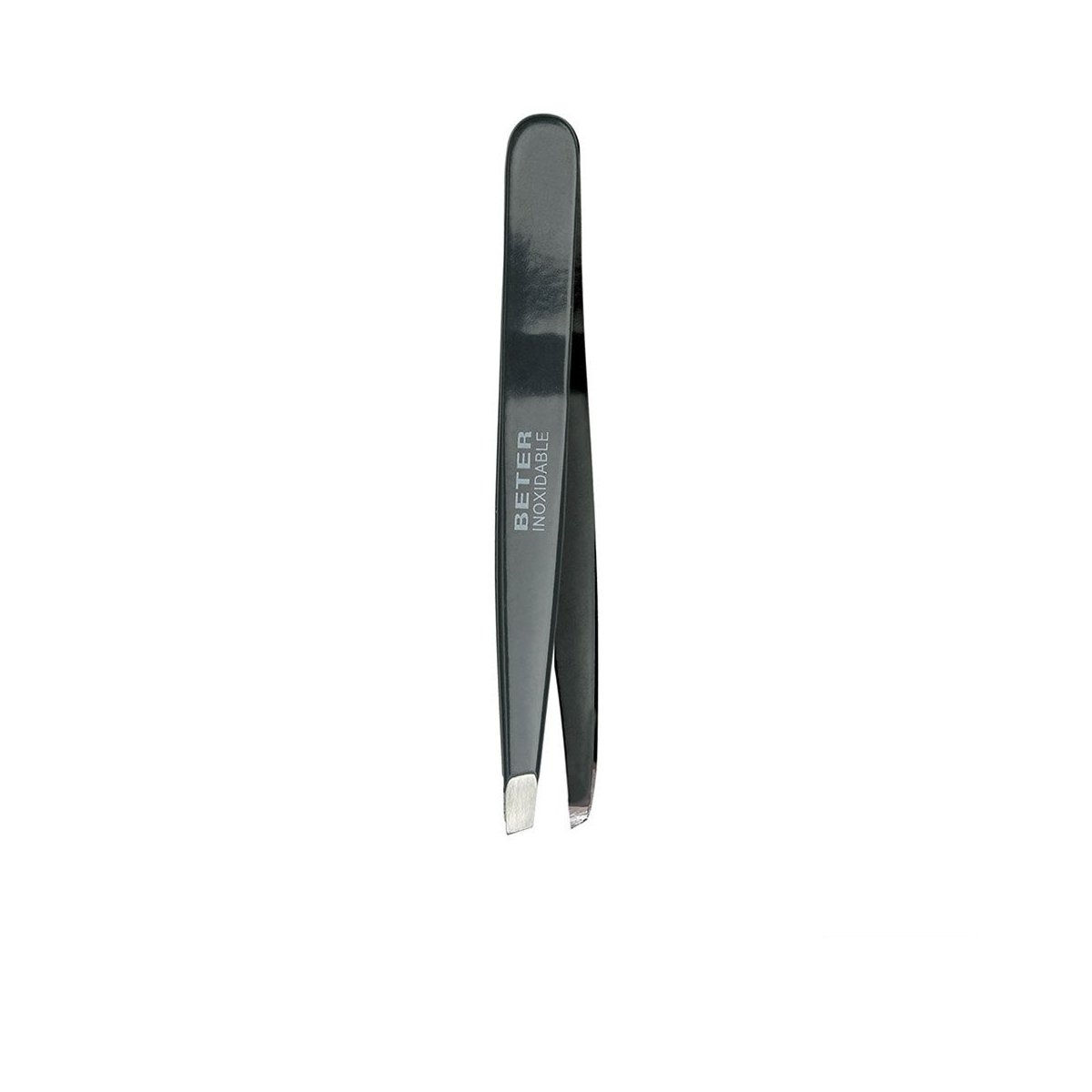Pinzas depilar con punta oblicua inoxidable esmaltada 9,7 cm