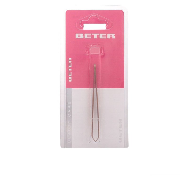 Pinzas depilar punta de cangrejo cobreada 8,3 cm 1 u