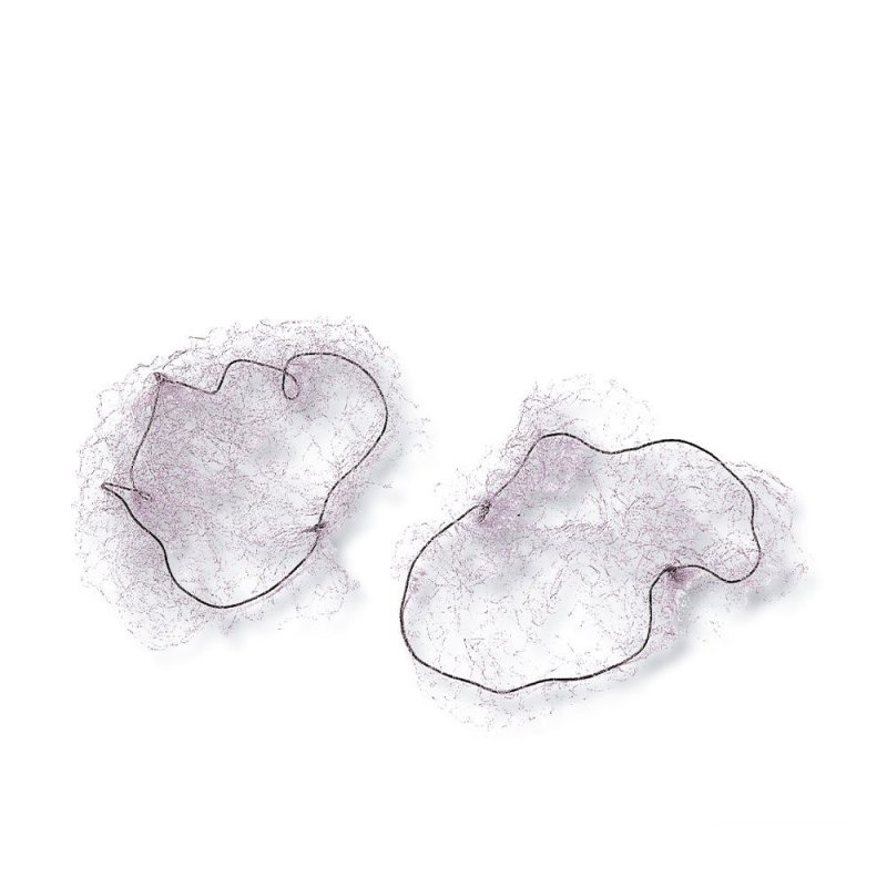 Redecilla Cabello invisible cabello castaño 2 u