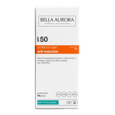 Bella Aurora Solar gel anti-manchas mixta/grasa Spf50 50 ml