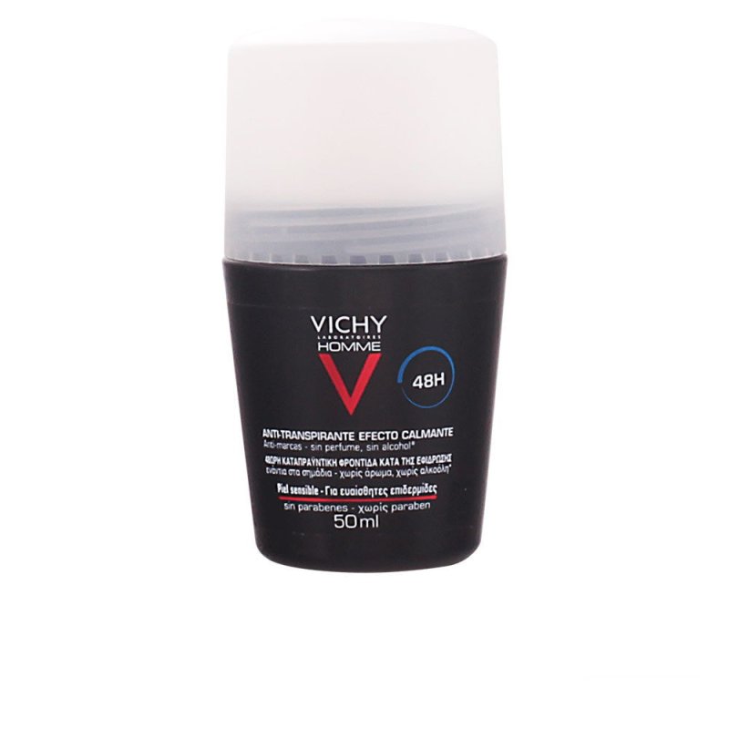 Hombre desodorante bola pieles sensibles 48h anti-transpirante pieles sensibles 50 ml