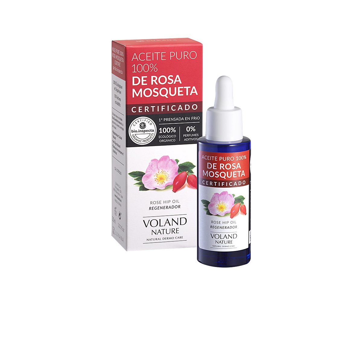 Voland Nature Bio 100% aceite rosa mosqueta orgánico 30 ml