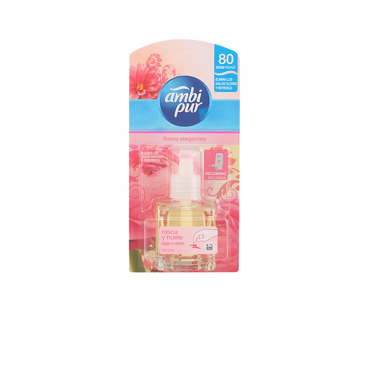 Electrico ambientador recambio elegante 21,5 ml