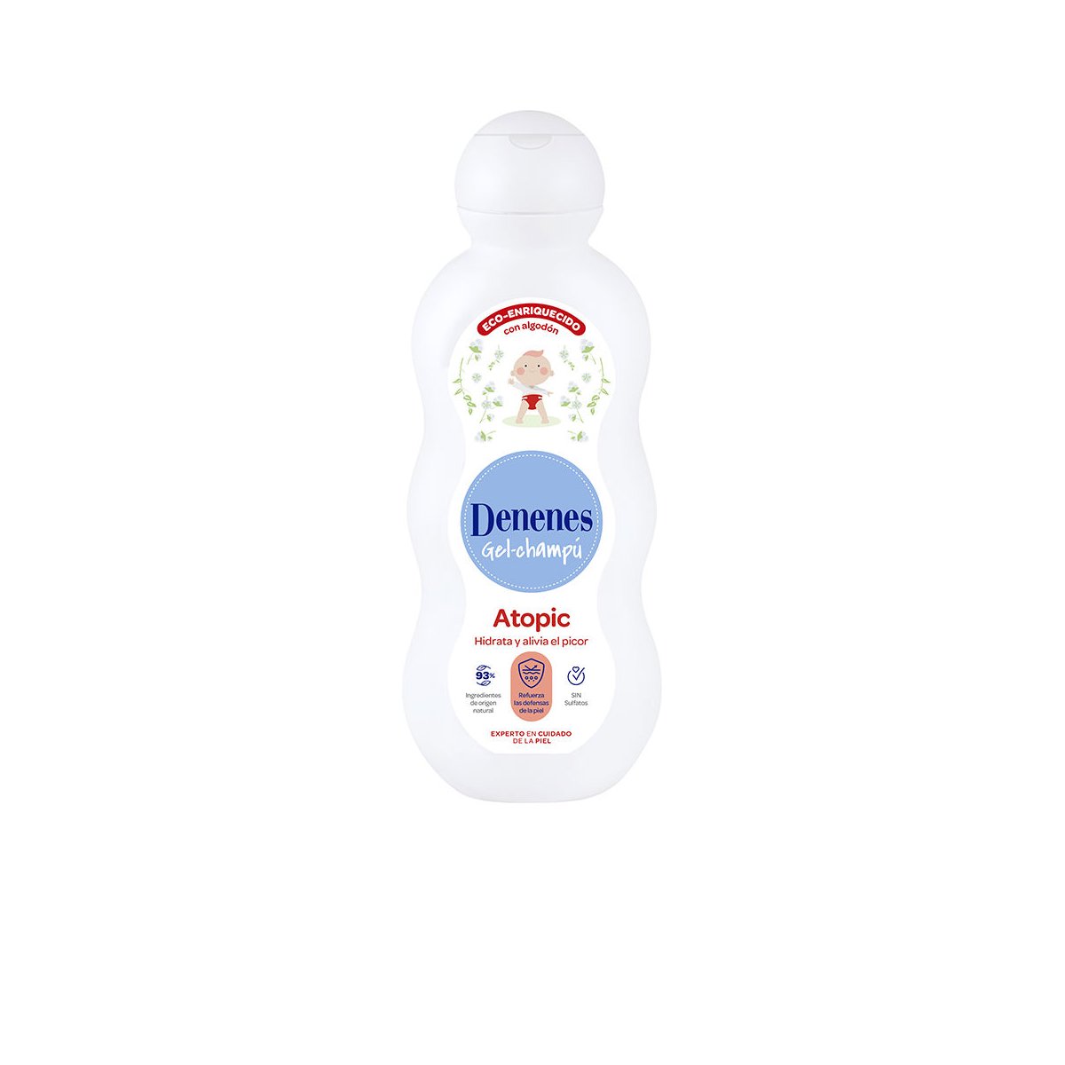 Denenes Protech piel atópica gel-champú 600 ml