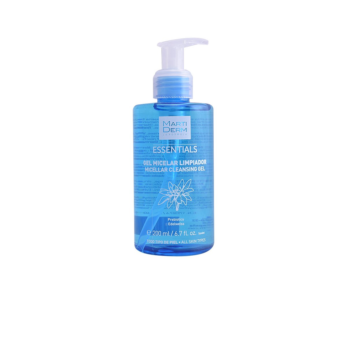 Essentials gel micelar limpiador 200 ml