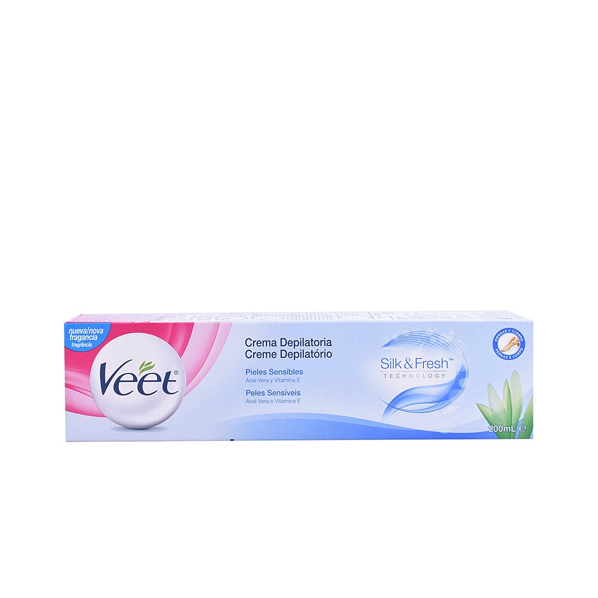 Crema Depilatoria piel sensible 200 ml