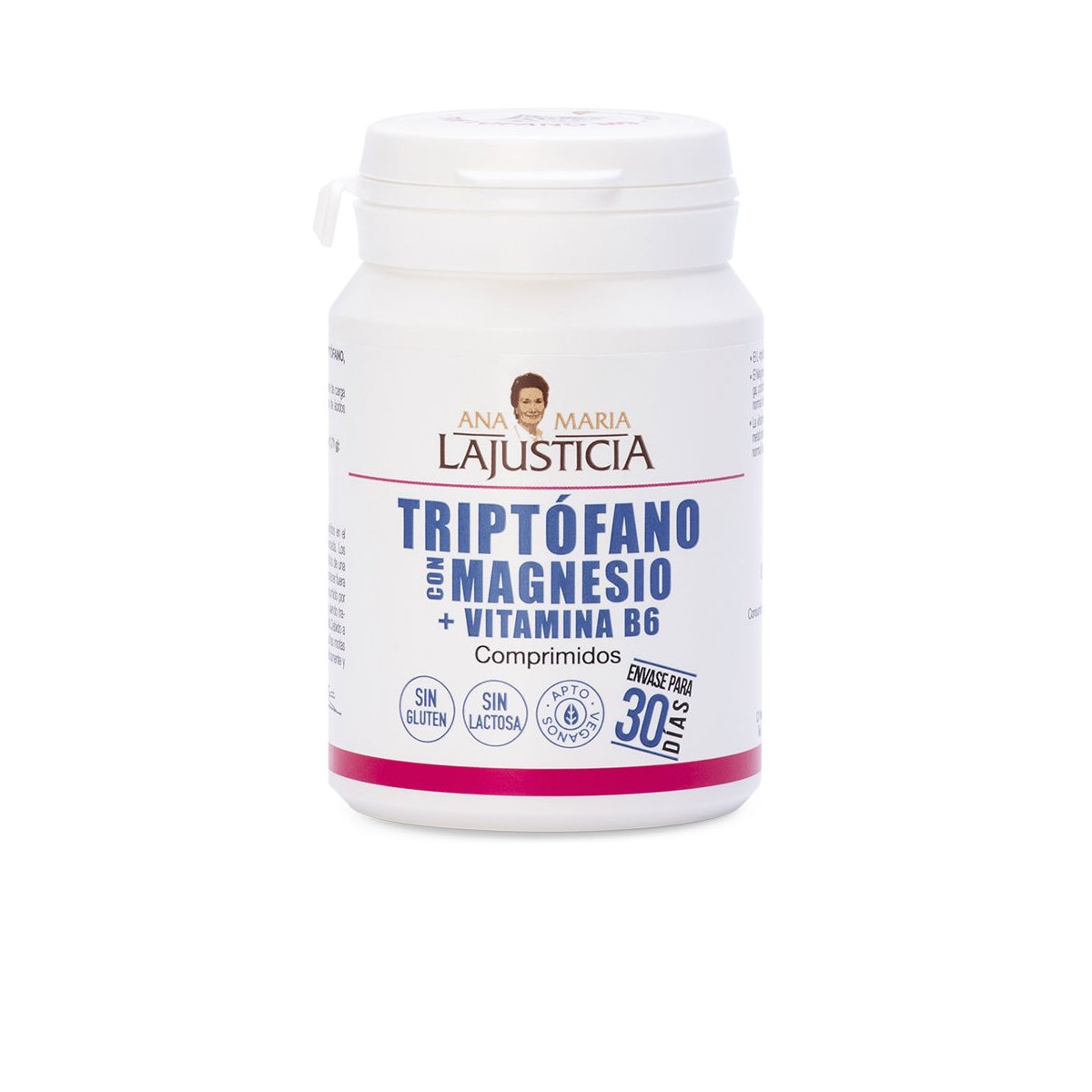 Triptofano con Magnesio + Vitamina B6 60 comprimidos