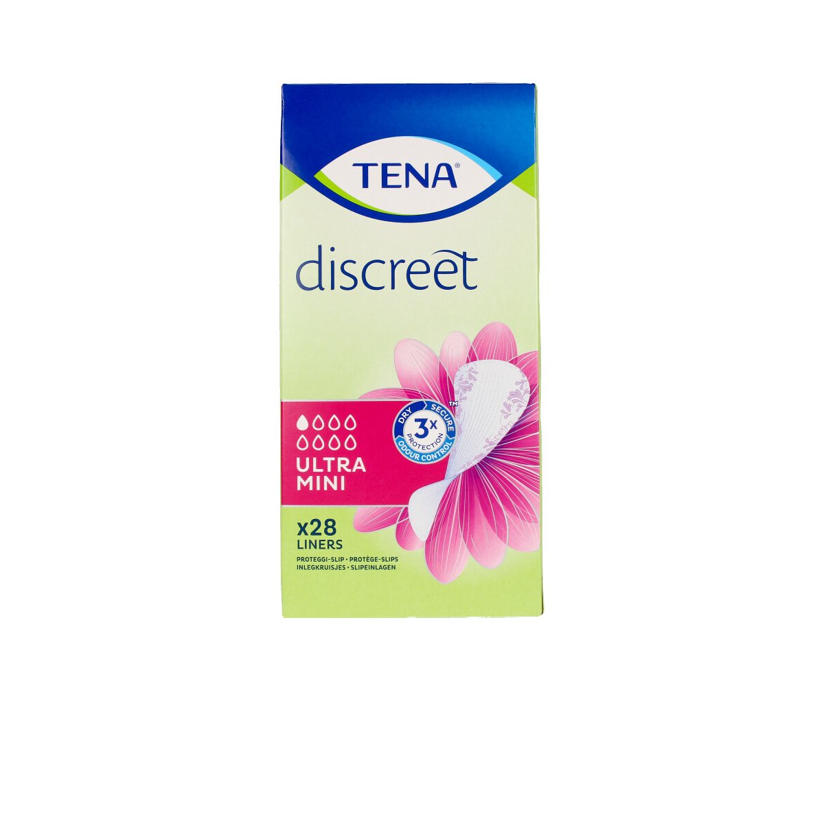 Discreet protege slips ultra-mini 28 u