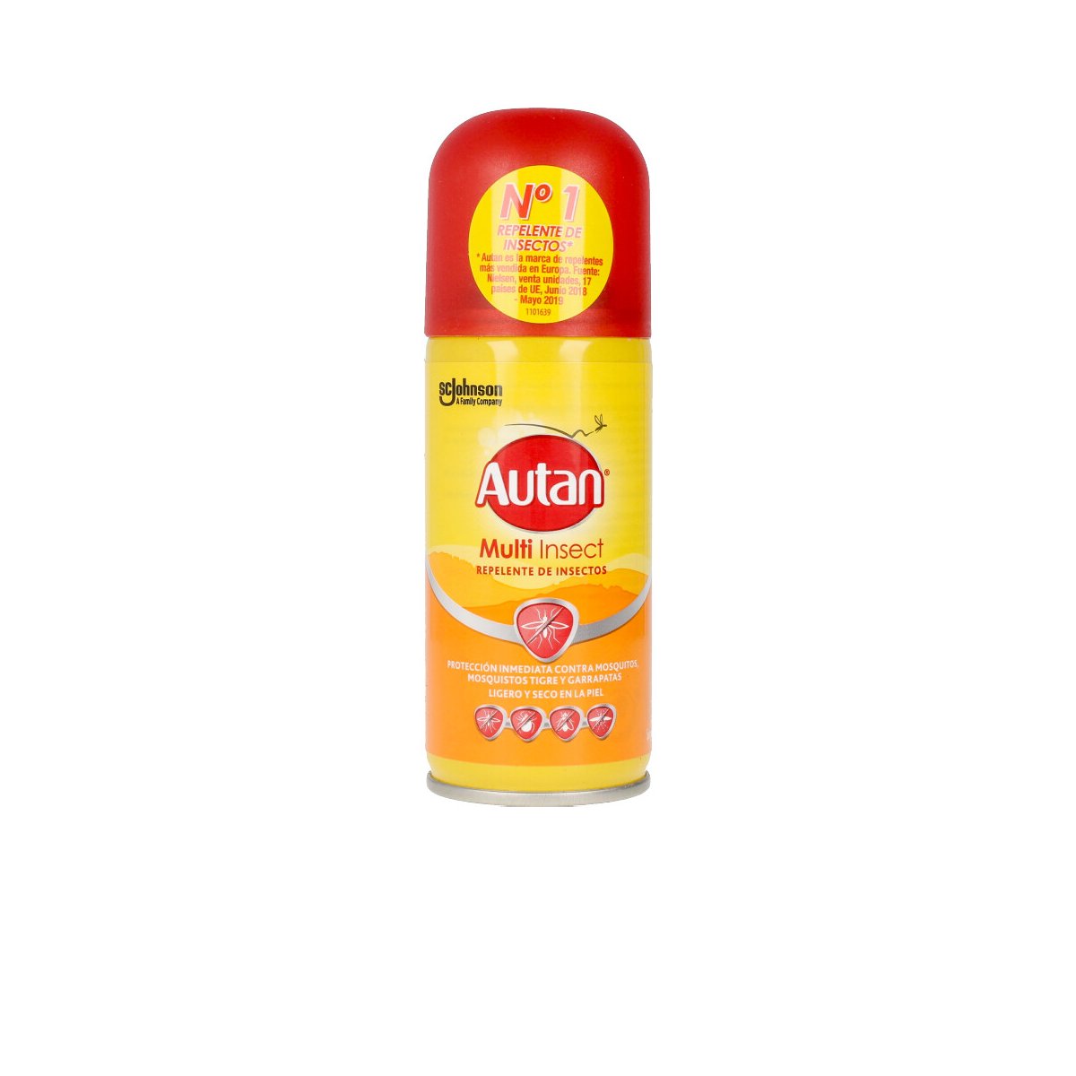 Autan repelente mosquitos spray seco 100 ml