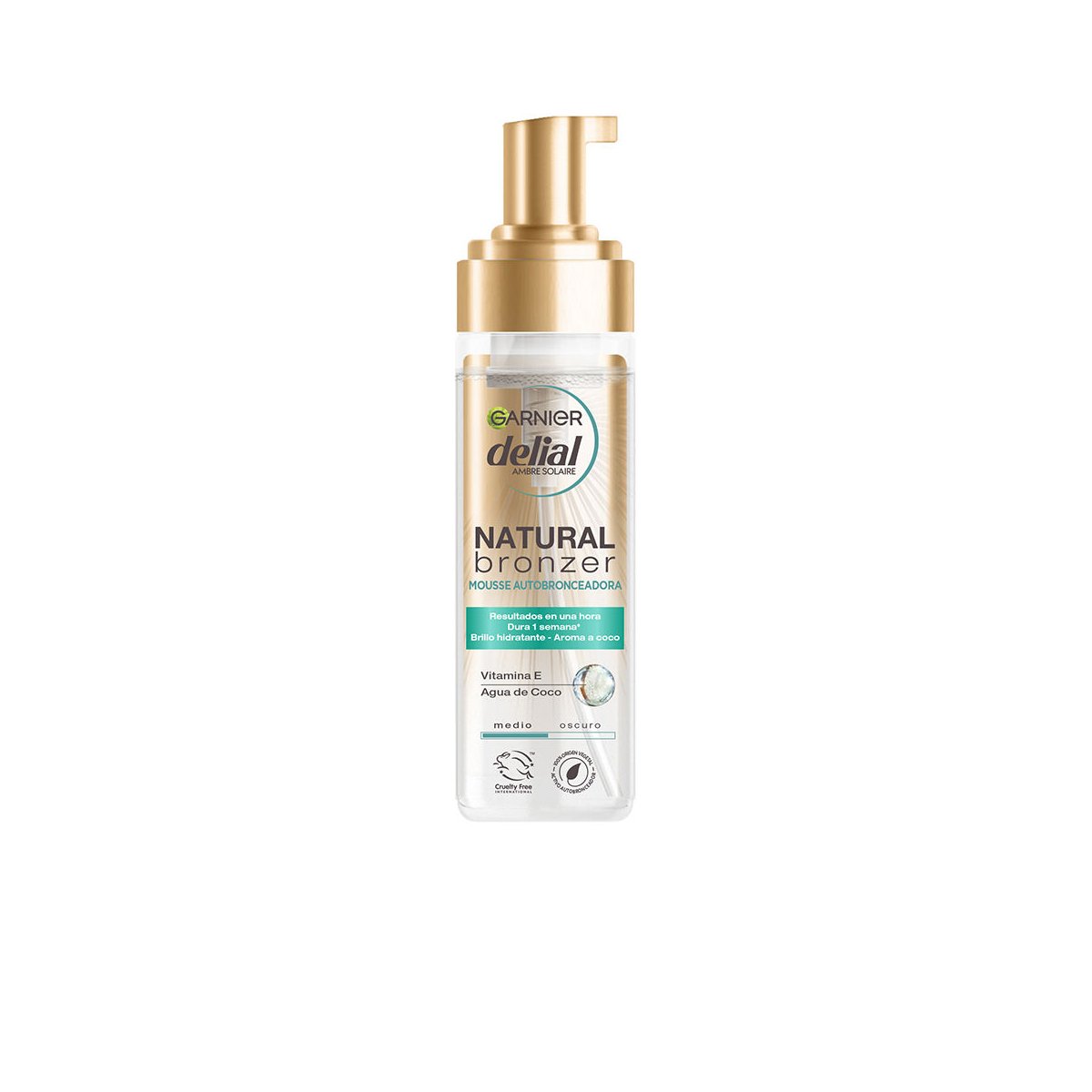 Natural Bronzer mousse autobronceadora 200 ml