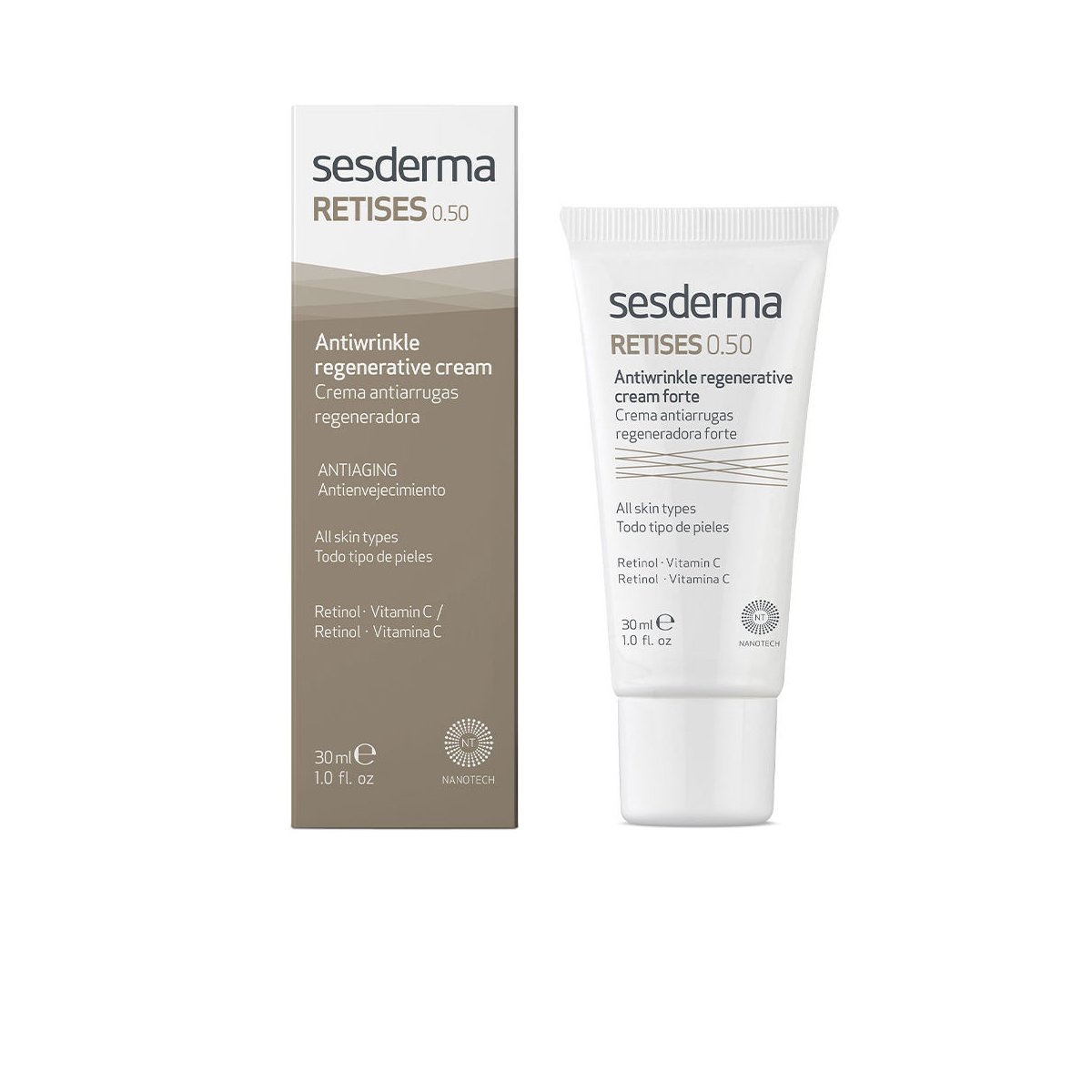 Retises antienvejecimiento crema 0,5% 30 ml