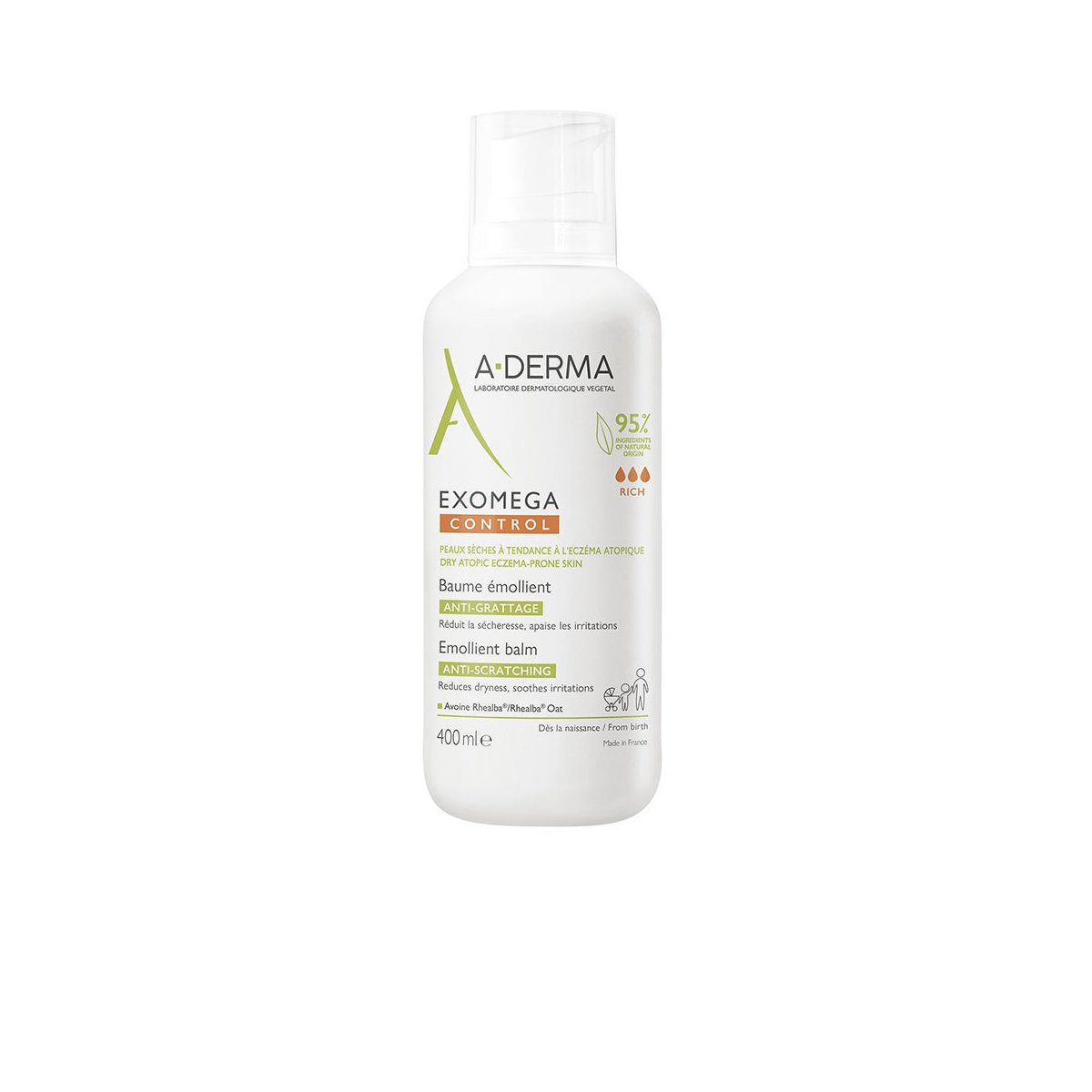 Exomega Control bálsamo emoliente piel atópica