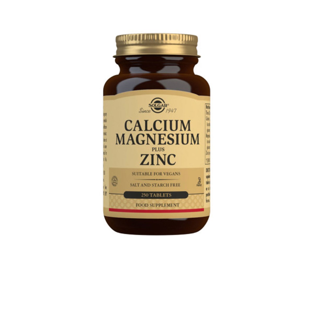 Calcio Magnesio +zinc 250 comprimidos