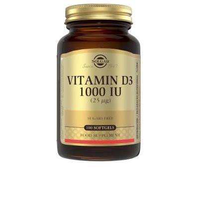 Vitamina D3 1000 Ui 25 µg cápsulas blandas 100 u