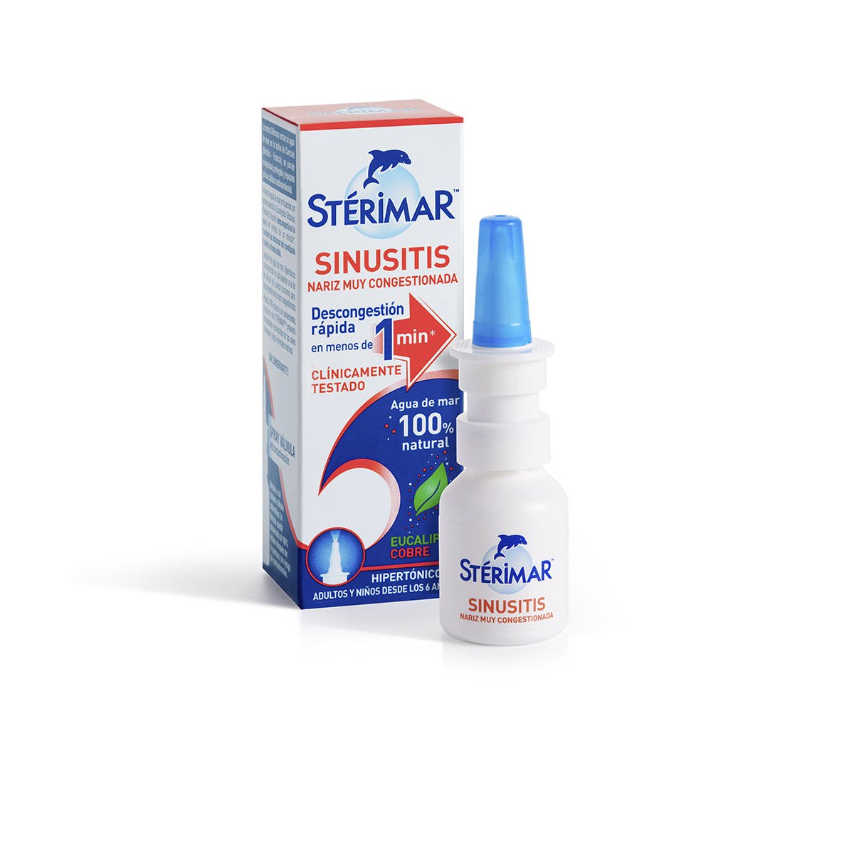 Sinusitis nariz muy congestionada 20 ml