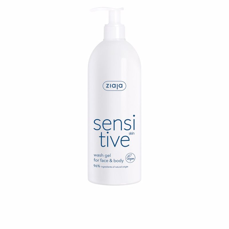 Sensitve gel limpiador rostro y cuerpo para pieles sensibles 400 ml