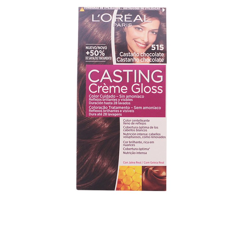 Crema de Maquillaje Brillo 515 - chocolate helado 180 ml