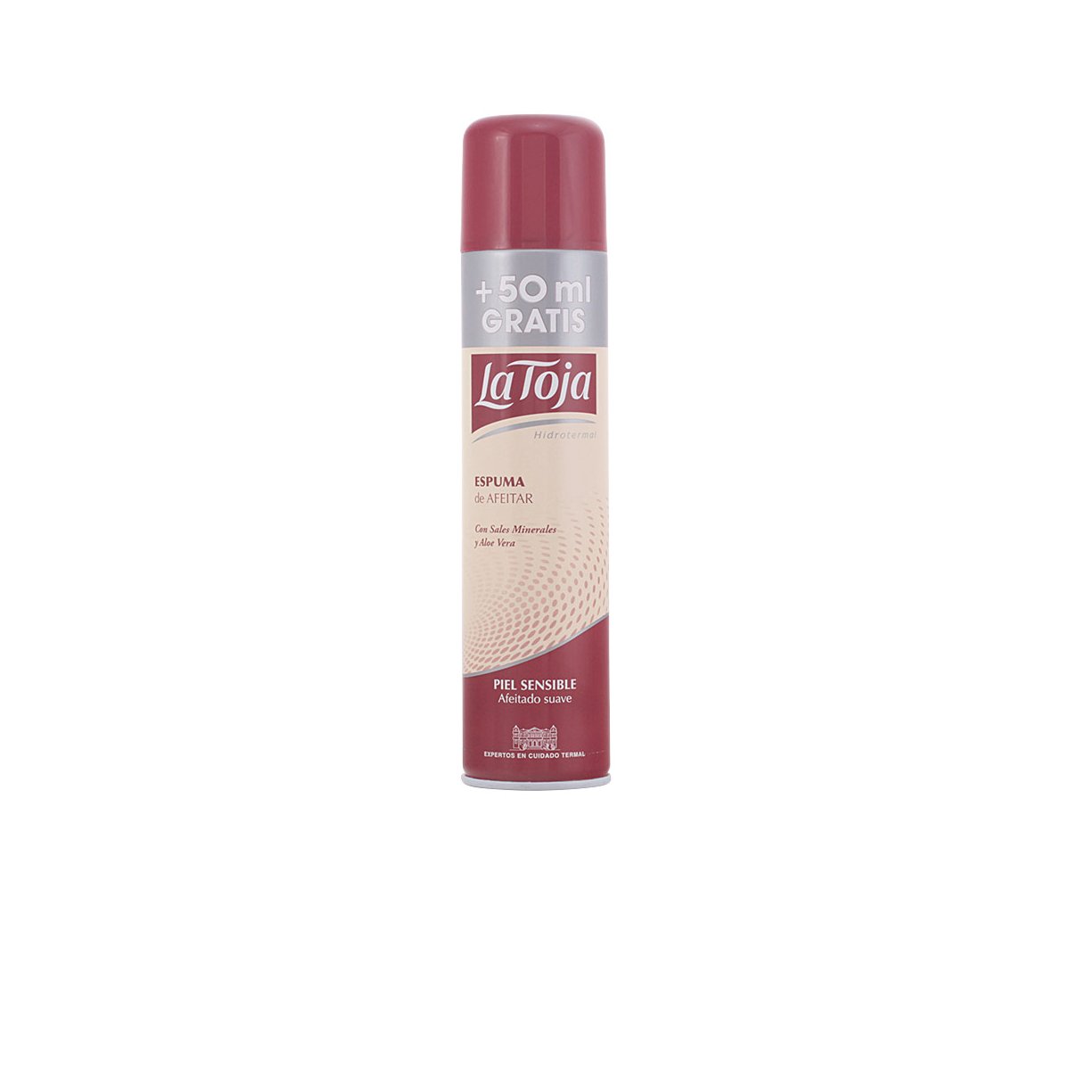 Hidrotermal espuma afeitar piel sensible spray 250 + 50 ml