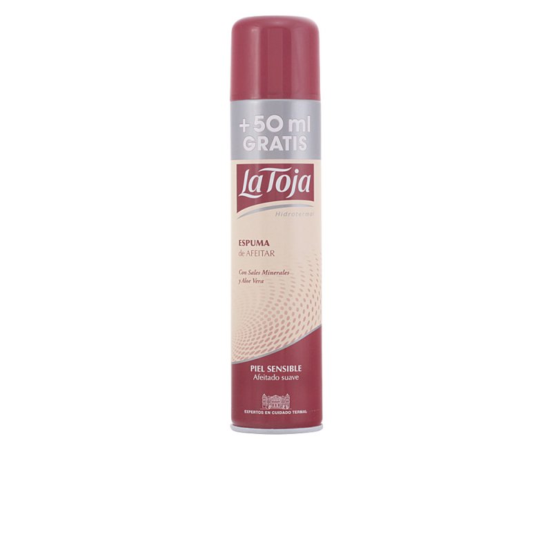 Hidrotermal espuma afeitar piel sensible spray 250 + 50 ml
