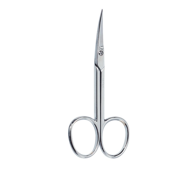 Tijeras manicura pieles curva cromada 1 pz