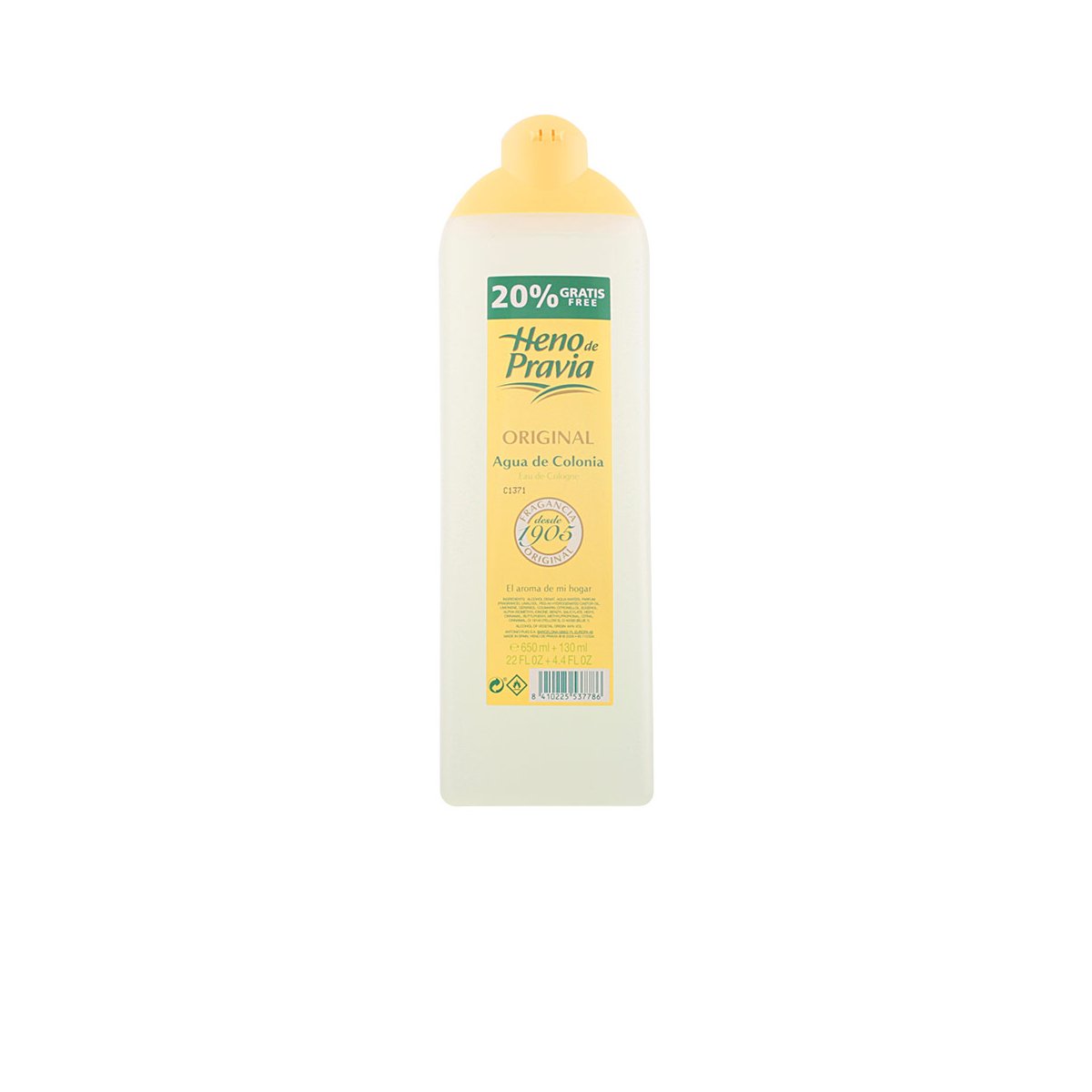 Heno de Pravia Original agua de colonia 780 ml