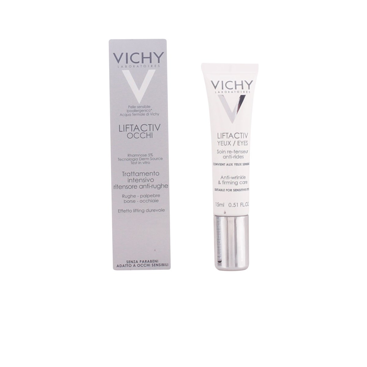 Liftactiv Supreme crema ojos antiarrugas ramnosa enriquecido con ácido hialurónico puro 15 ml
