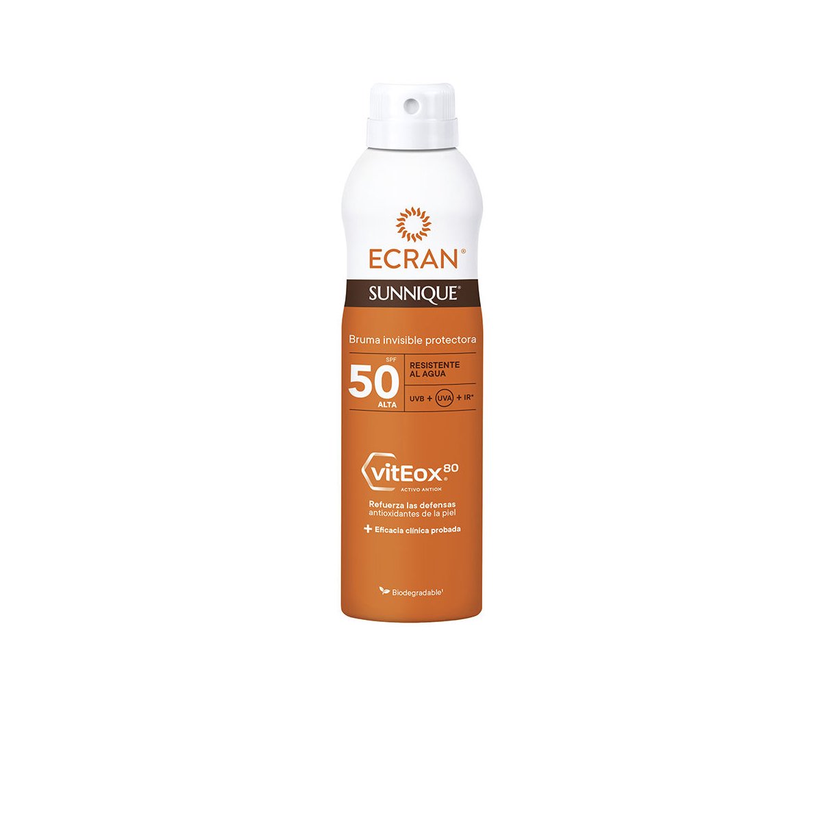 Ecran Sunnique bruma protectora invisible Spf50 250 ml