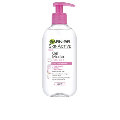 Skinactive gel micelar todo en 1 200 ml