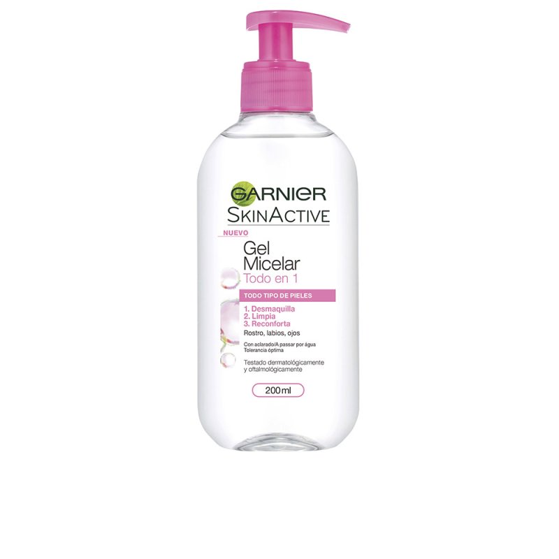Skinactive gel micelar todo en 1 200 ml