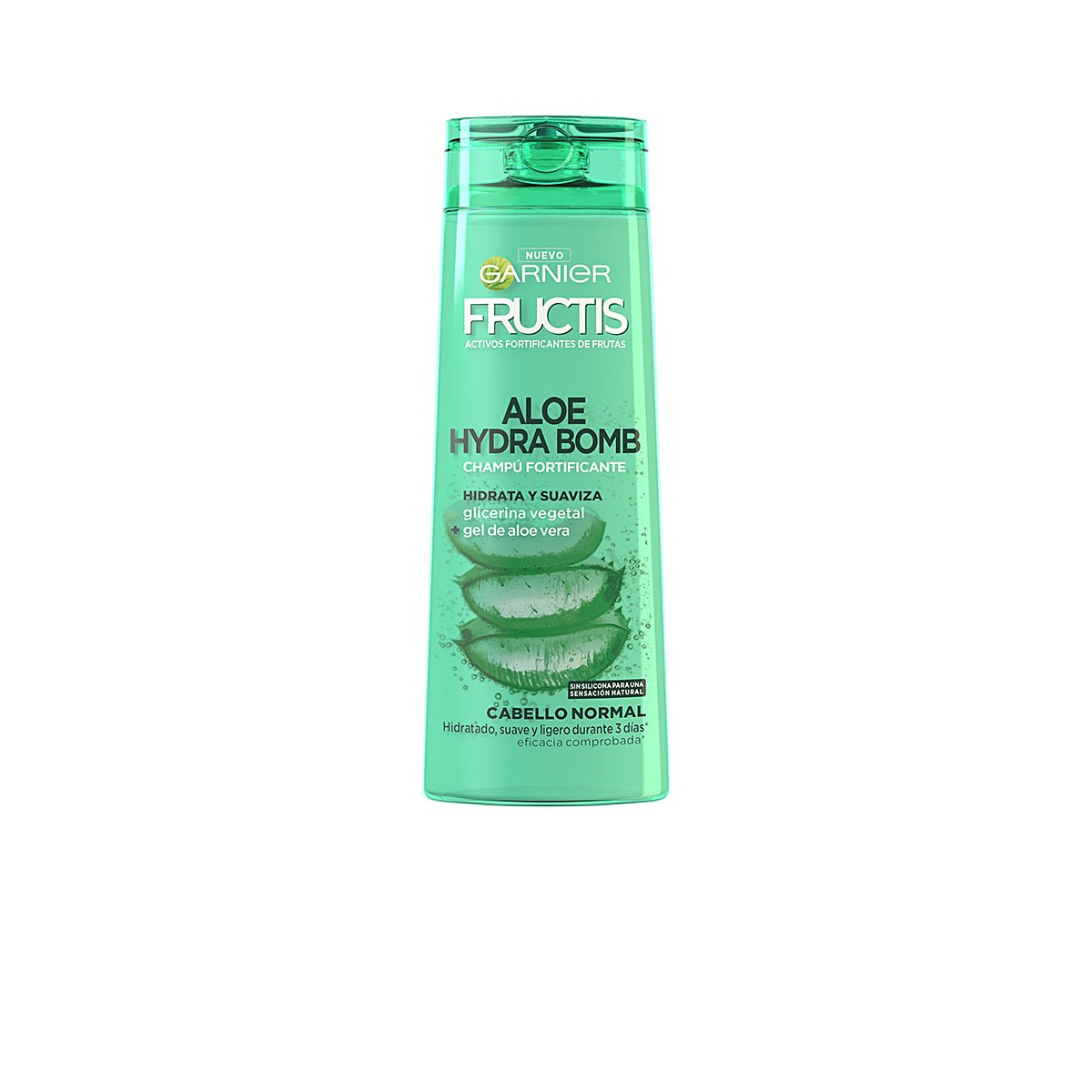 Fructis Aloe Hydra Bomb champú fortificante 360 ml