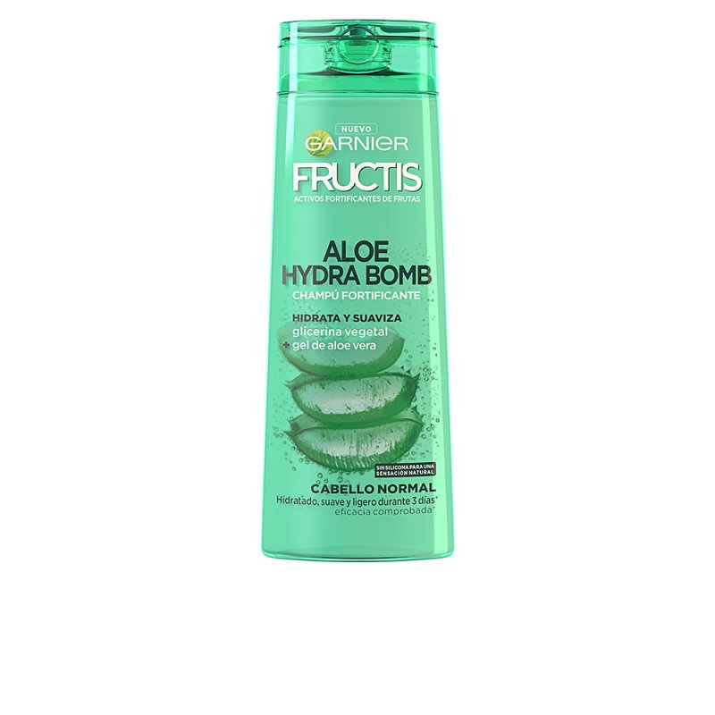 Fructis Aloe Hydra Bomb champú fortificante 360 ml