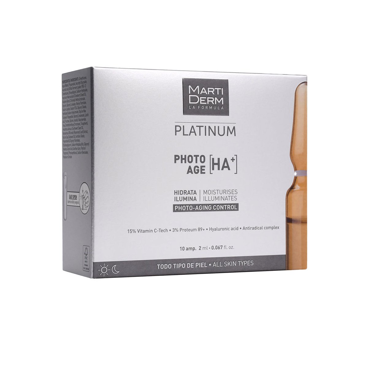 Platinum Photo-Age ampoules 10 x 2 ml