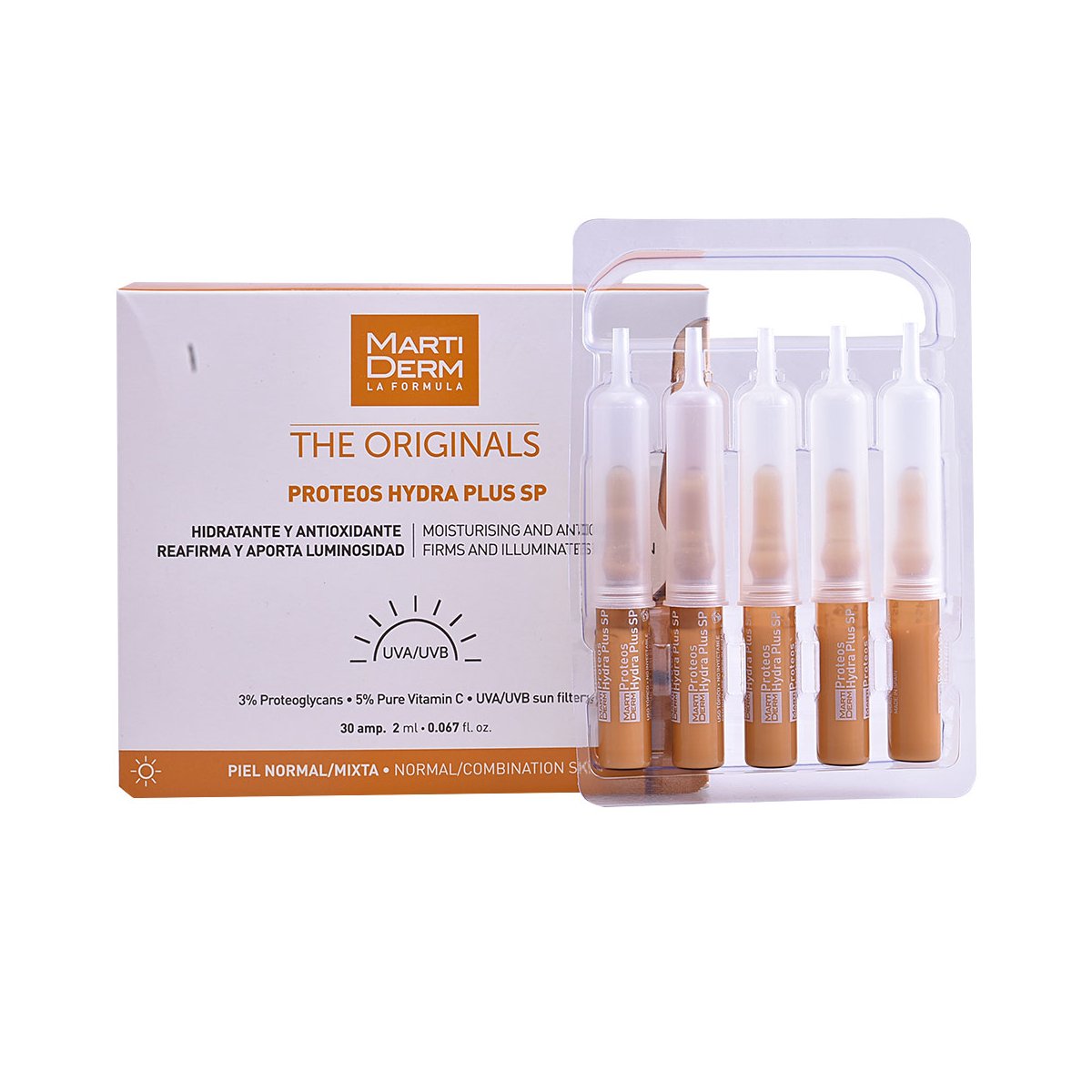 The Originals Proteos Hydra Plus SP ampollas 30 x 2 ml