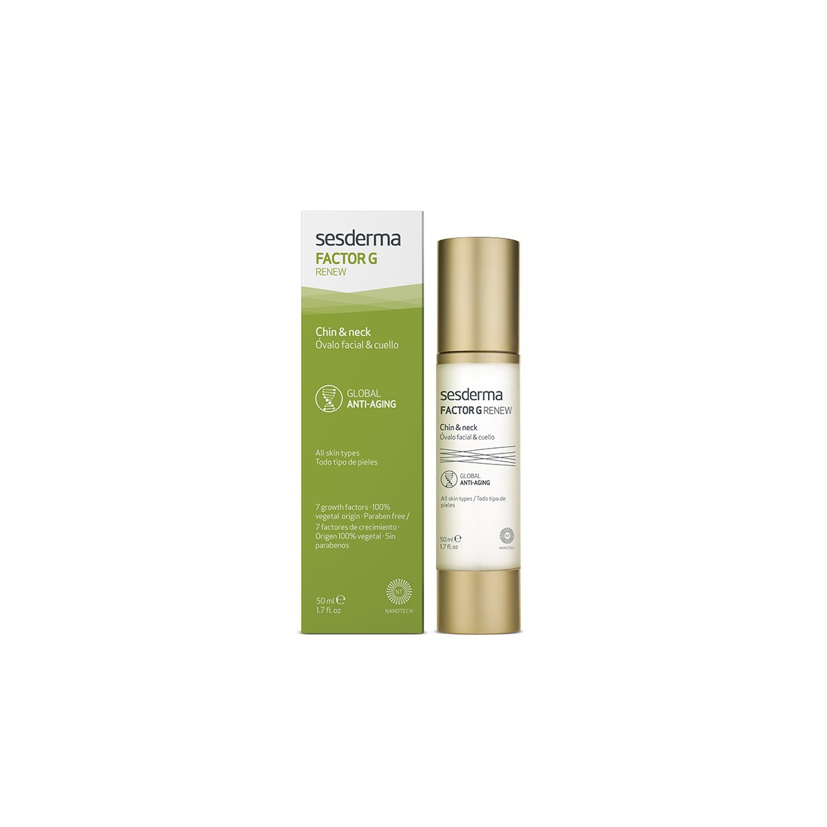 Factor G Renew óvalo facial & cuello 50 ml