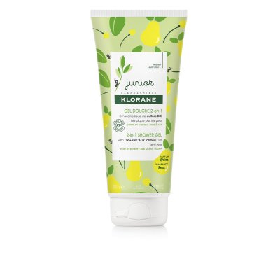 Junior gel de baño cabello y cuerpo pera 200 ml