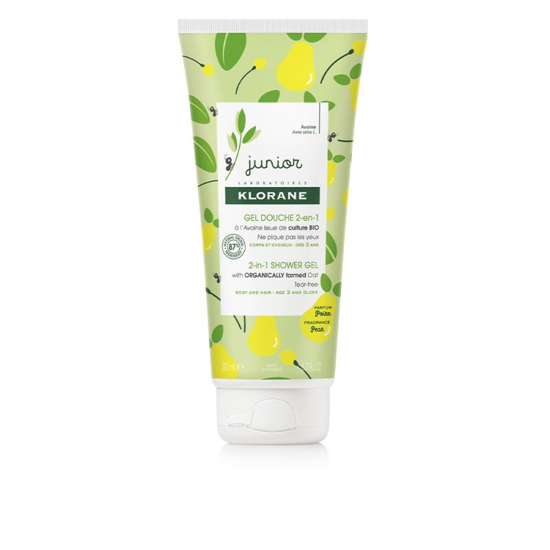 Junior gel de baño cabello y cuerpo pera 200 ml