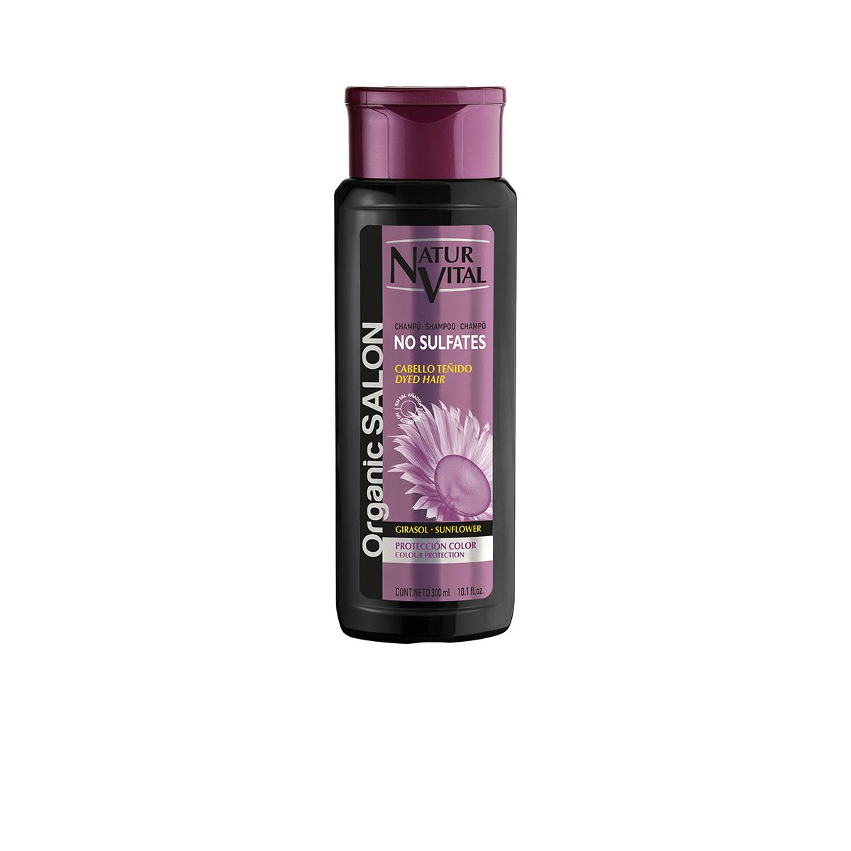 Organic Salon champú sin sulfatos protección color Uv 300 ml
