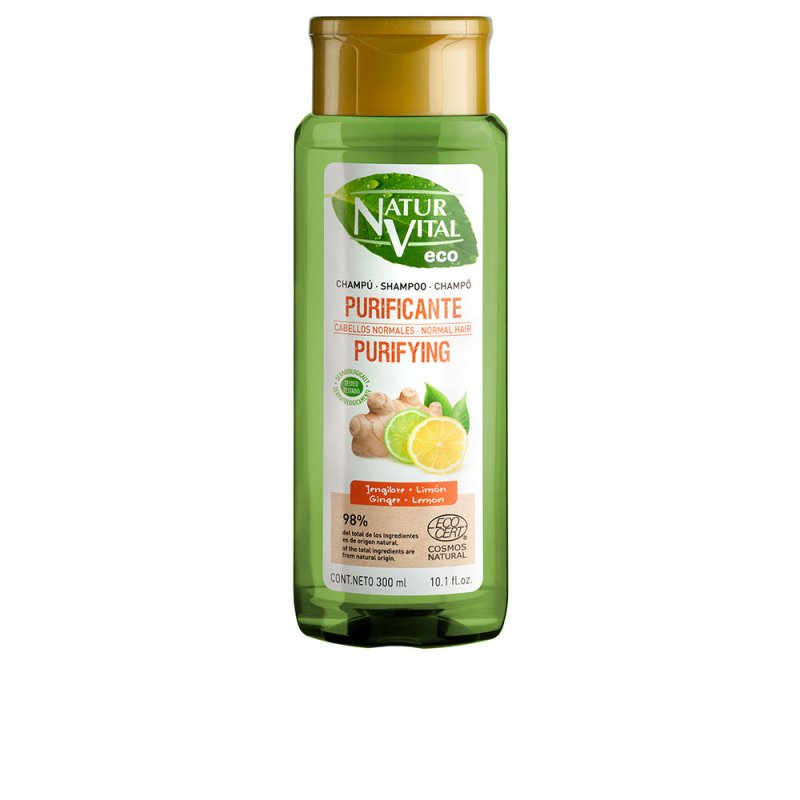 Eco Purificante jengibre y limón champú 300 ml