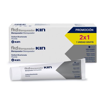 FKD Blanqueador Pasta Dentífrica lote 2 pz