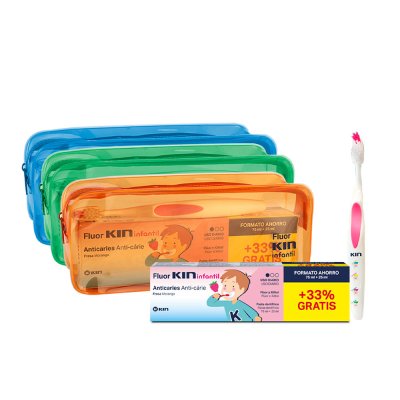 Fluorkin Infantil lote 3 pz