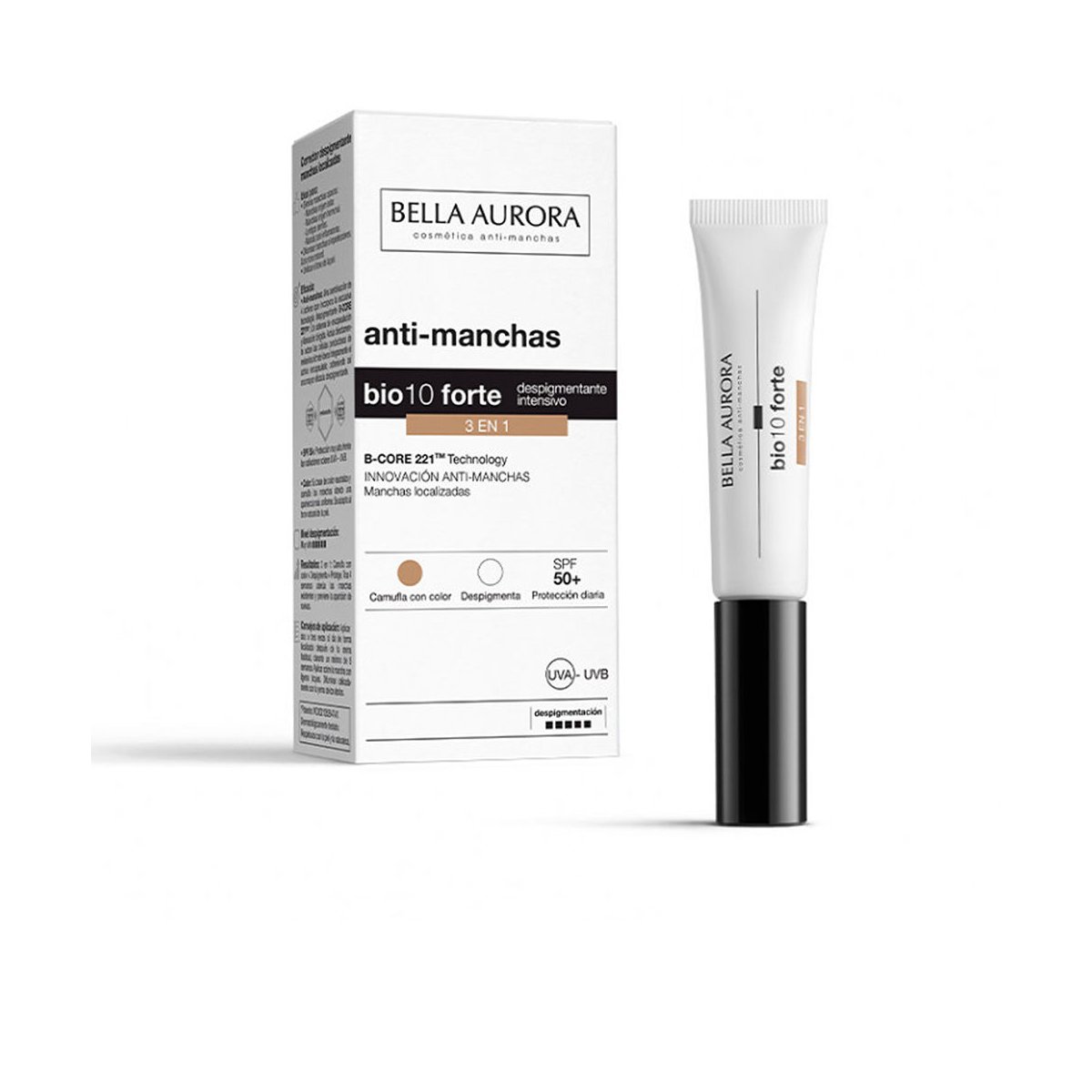 Bio 10 Forte 3 en 1 corrector local Spf50 10 ml