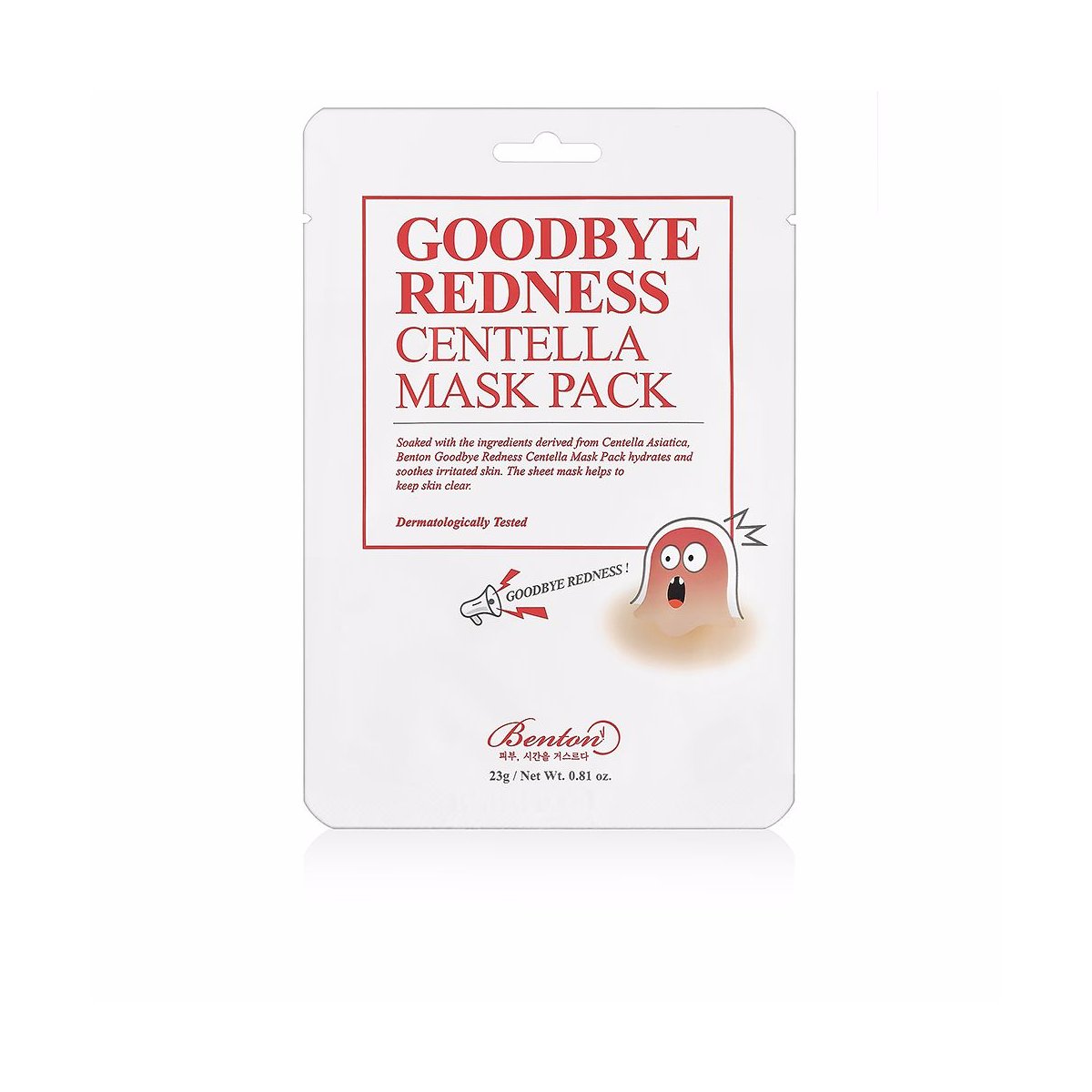 Goodbye Redness Centella mask 23 gr