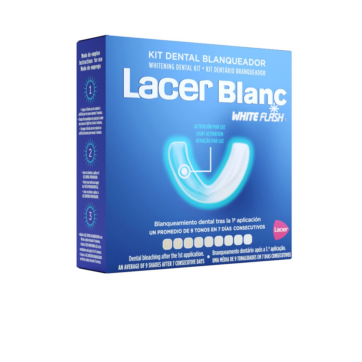 Lacerblanc White Flash kit dental blanqueador 1 u