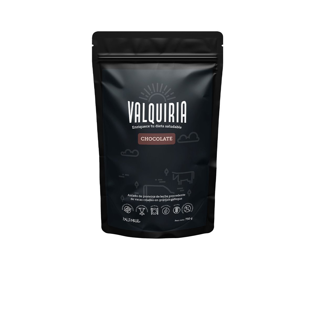 Valquiria chocolate 750 gr